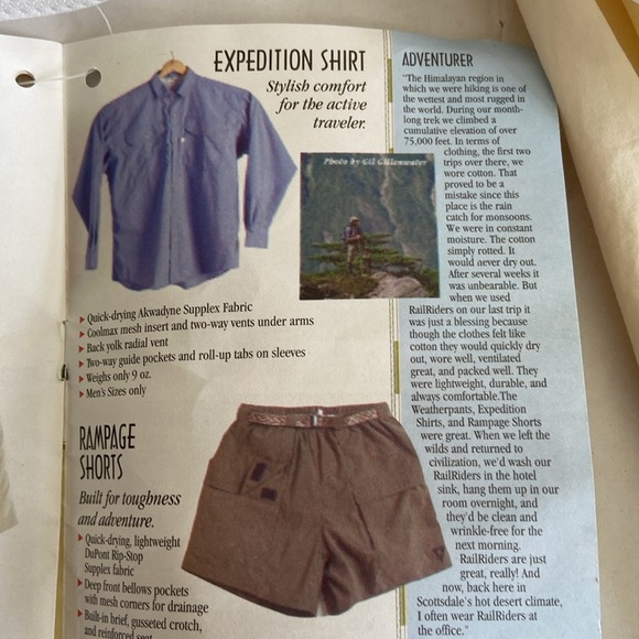 Rail Riders NWT Adventure White Lightweight Quick Dry Outdoor Henley Shirt 3039 - Picture 15 of 16